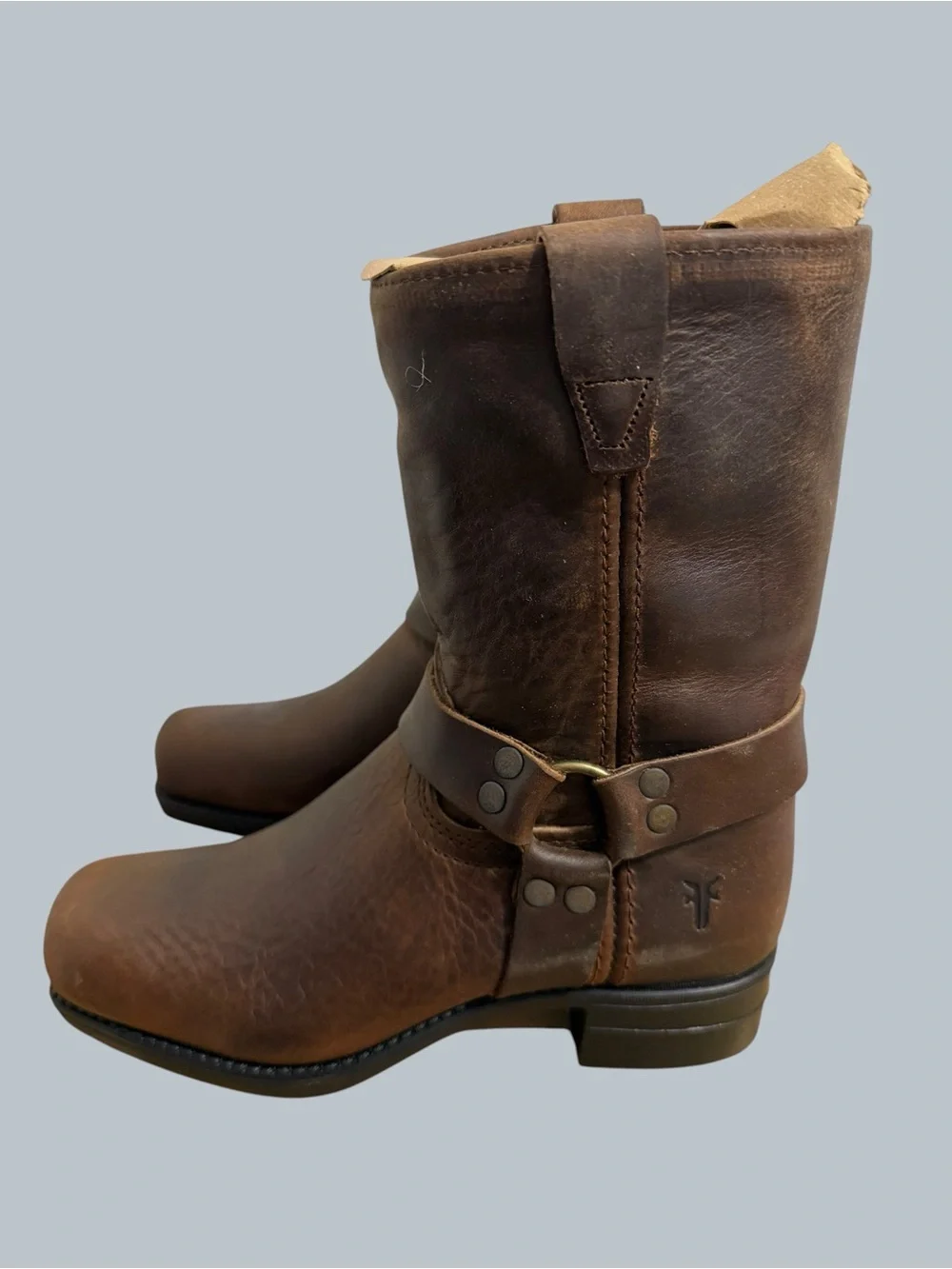 Frye NEW Youth Vintage Small Frye Pull On Harness Boots Size 1.5 #267095